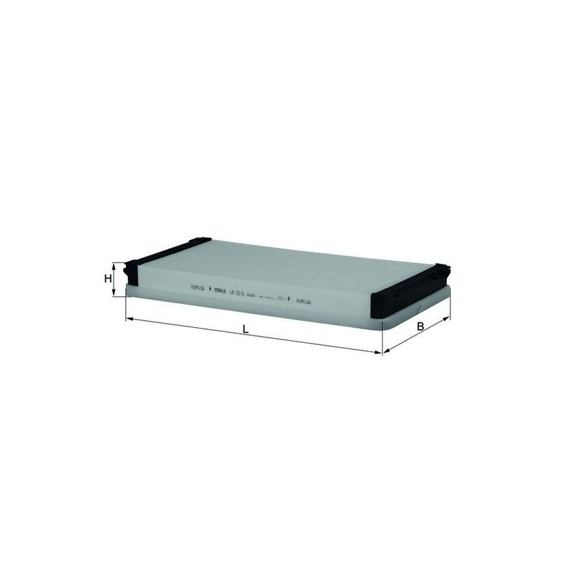 KNECHT Filter, Innenraumluft LA 32/3 - LA32/3 für 99657221901