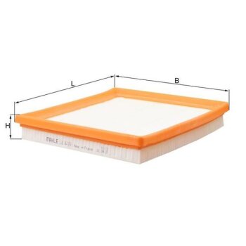 KNECHT Luftfilter LX 4418 - LX4418 für 04E129620A