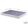 KNECHT Filter, Innenraumluft LAK 292/S - LAK292/S für 2218300018