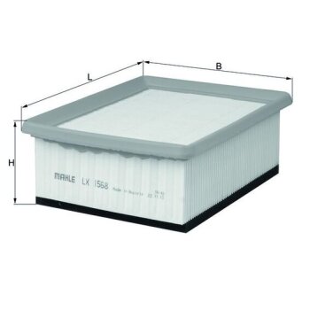 KNECHT Luftfilter LX 1568 - LX1568 für 1427J6