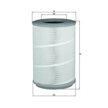 KNECHT Luftfilter LX 604/4 - LX604/4 für 1538006