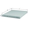 KNECHT Filter, Innenraumluft LA 107 - LA107 für 30612666