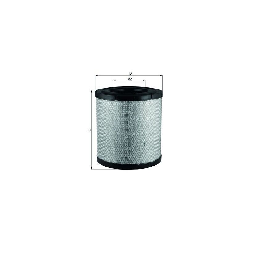 KNECHT Luftfilter LX 3054 - LX3054 für 5010423885