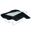 KNECHT Luftfilter LX 1685/5 - LX1685/5 für 13717577457