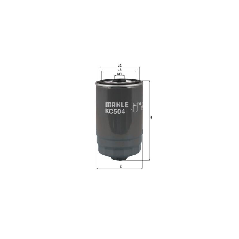 KNECHT Kraftstofffilter KC 504 - KC504 für 319222W000