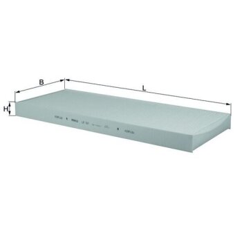 KNECHT Filter, Innenraumluft LA 167 - LA167 für...