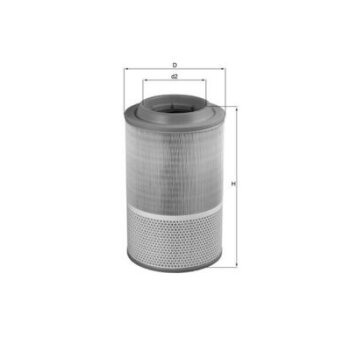 KNECHT Luftfilter LX 1276 - LX1276 für 42471166
