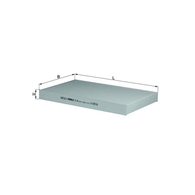 KNECHT Filter, Innenraumluft LA 46 - LA46 für 4A0819439