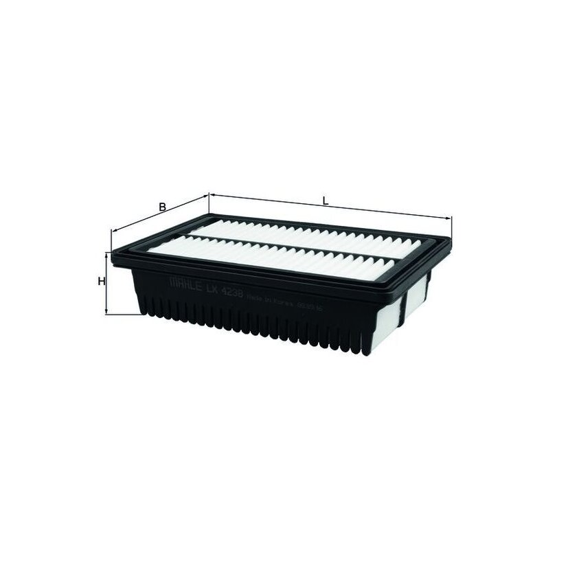 KNECHT Luftfilter LX 4238 - LX4238 für 28113-C7000