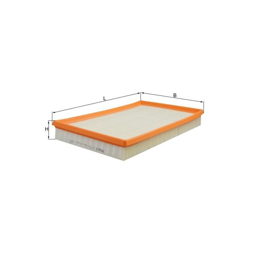 KNECHT Luftfilter LX 614 - LX614 für 90499582