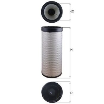 KNECHT Sekundärluftfilter LXS 224 - LXS224 für...