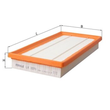 KNECHT Luftfilter LX 3370 - LX3370 für 51924757