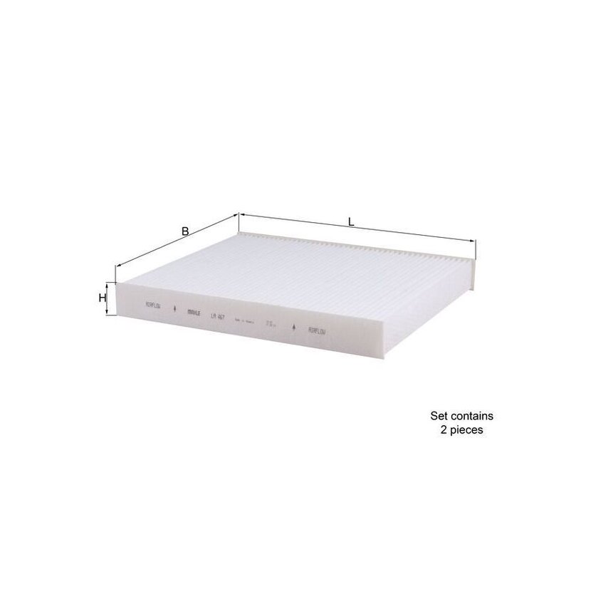 KNECHT Filter, Innenraumluft LA 467/S - LA467/S für 64119163328