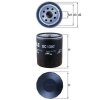 KNECHT Ölfilter OC 1397 - OC1397 für 55242758