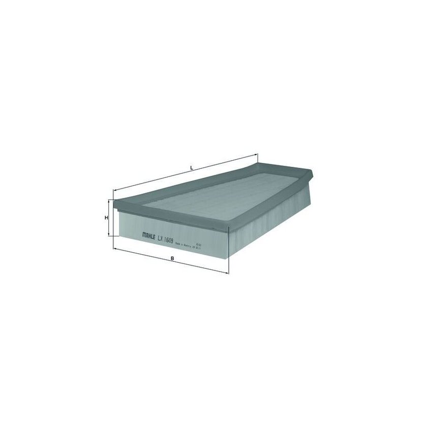 KNECHT Luftfilter LX 1609 - LX1609 für 7701052082