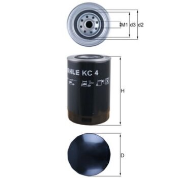 KNECHT Kraftstofffilter KC 4 - KC4 für 1901605