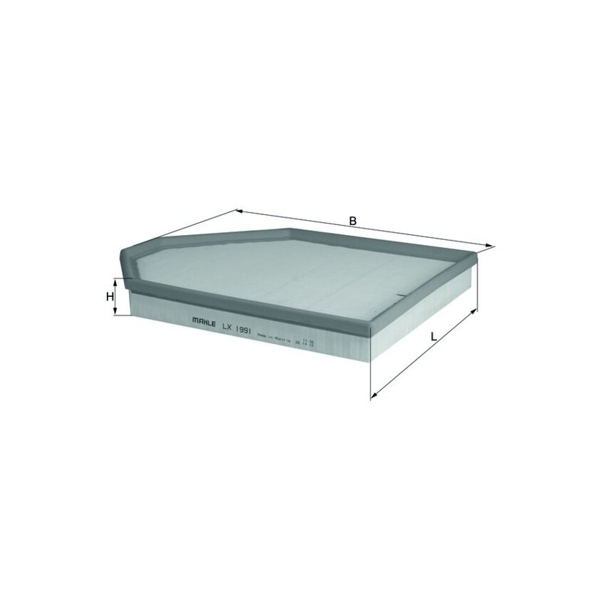 KNECHT Luftfilter LX 1991 - LX1991 für 13717601868