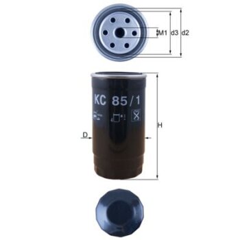 KNECHT Kraftstofffilter KC 85/1 - KC85/1 für WJI100000