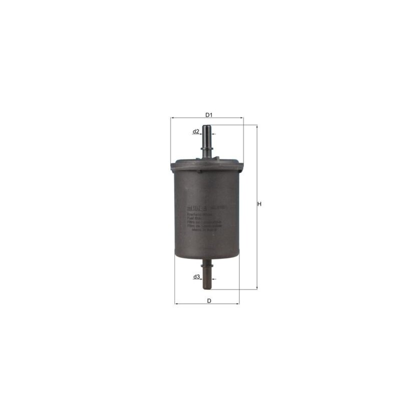 KNECHT Kraftstofffilter KL 416/1 - KL416/1 für 1640000QAA