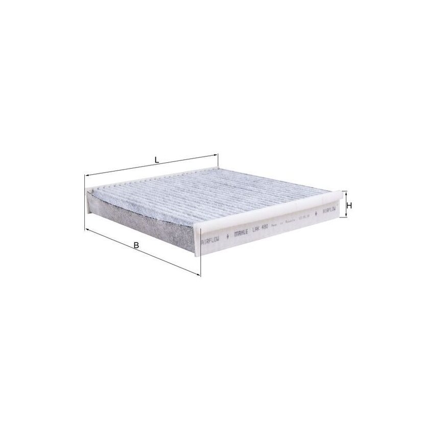 KNECHT Filter, Innenraumluft LAK 490 - LAK490 für 1780087820000