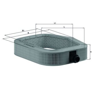KNECHT Luftfilter LX 990 - LX990 für 0030945304