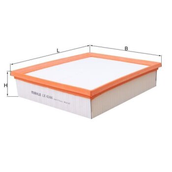 KNECHT Luftfilter LX 4244 - LX4244 für 6C0129620