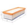 KNECHT Luftfilter LX 4084 - LX4084 für 13718570043