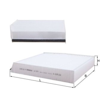 KNECHT Filter, Innenraumluft LA 879 - LA879 für...