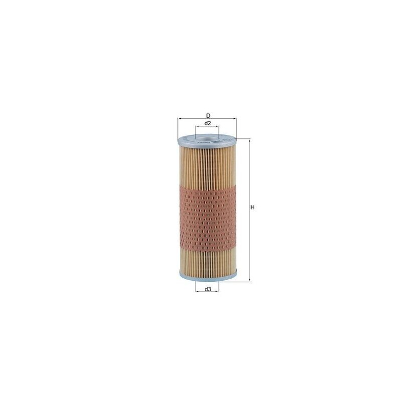 KNECHT Ölfilter OX 59 - OX59 für 135932111