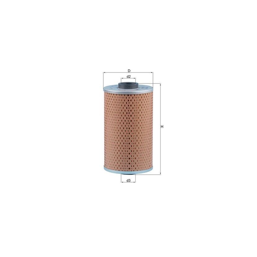 KNECHT Ölfilter OX 40 - OX40 für 5011439
