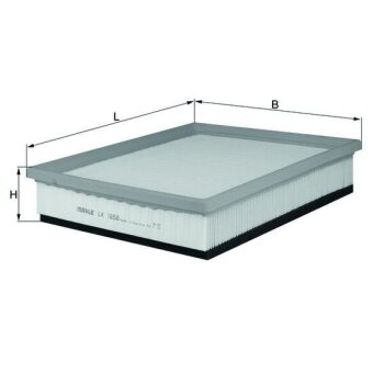 KNECHT Luftfilter LX 1656 - LX1656 für 93188247