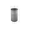 KNECHT Luftfilter LX 1025 - LX1025 für 1295090
