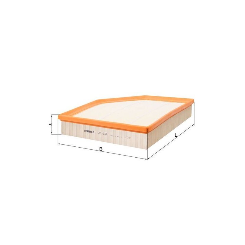 KNECHT Luftfilter LX 944 - LX944 für 13717521033