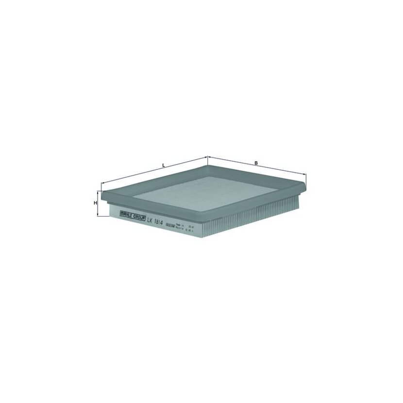 KNECHT Luftfilter LX 1814 - LX1814 für 1337929