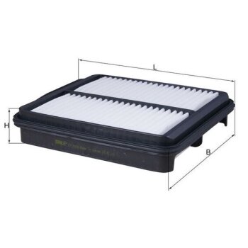 KNECHT Luftfilter LX 3159 - LX3159 für 1378052D00