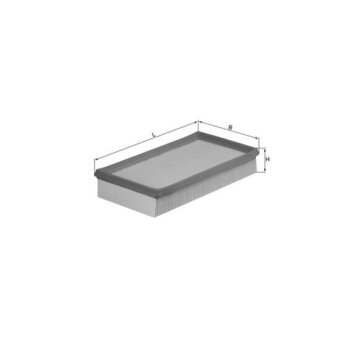 KNECHT Luftfilter LX 993 - LX993 für 6001545525