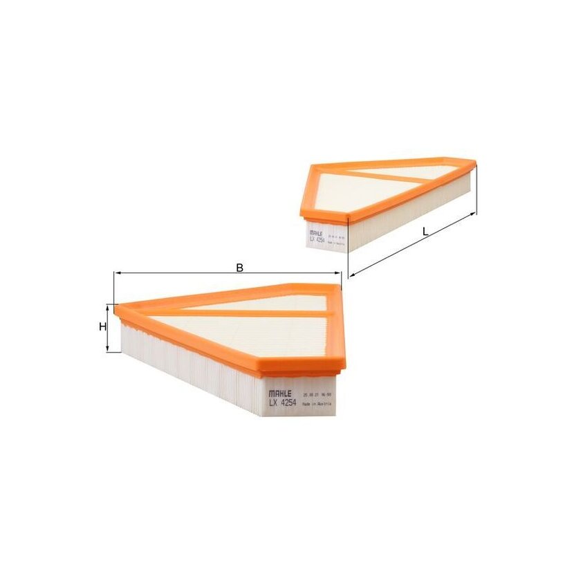 KNECHT Luftfilter LX 4254 - LX4254 für T2R1882