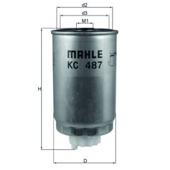 KNECHT Kraftstofffilter KC 487 - KC487 für 68057228AA