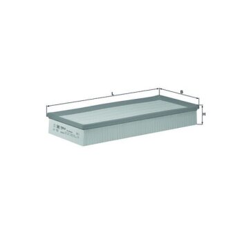 KNECHT Luftfilter LX 792 - LX792 für 7J0129620A