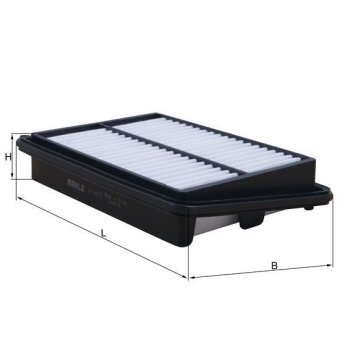 KNECHT Luftfilter LX 4478 - LX4478 für 1378050R00