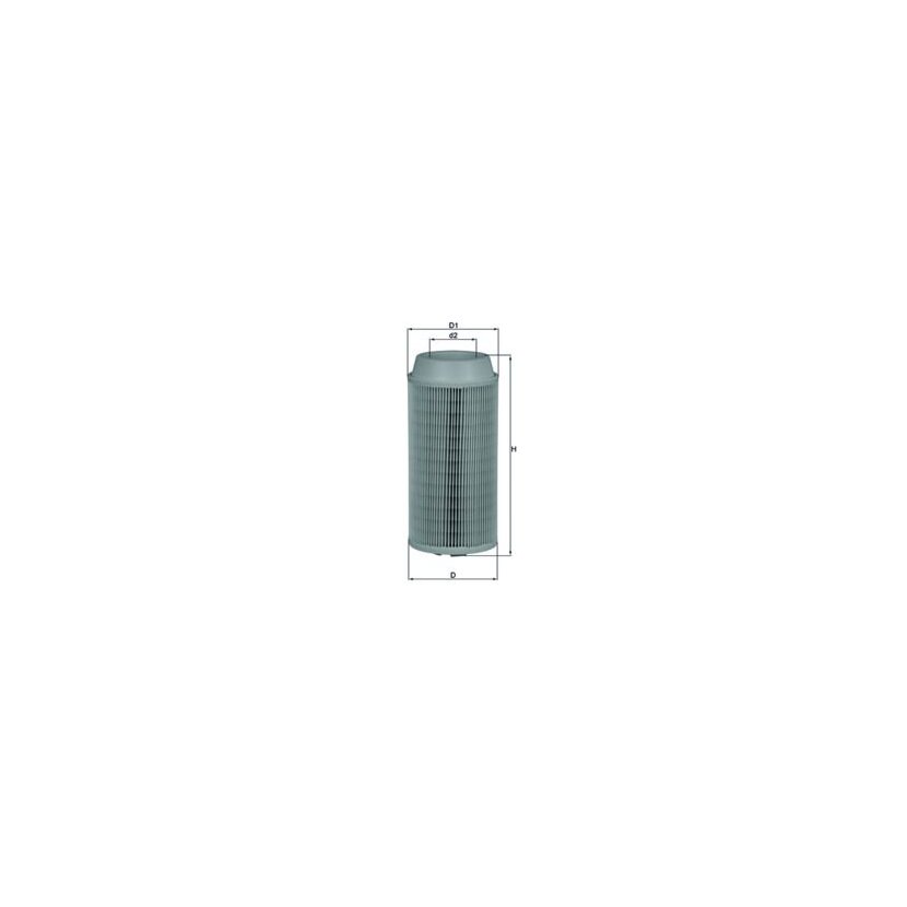 KNECHT Luftfilter LX 1802 - LX1802 für 16546FA01A