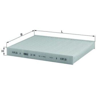 KNECHT Filter, Innenraumluft LA 144 - LA144 für...