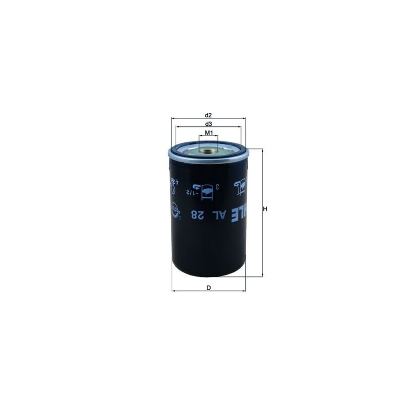 KNECHT Lufttrocknerpatrone, Druckluftanlage AL 28 - AL28 für 0004295295