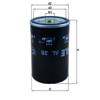 KNECHT Lufttrocknerpatrone, Druckluftanlage AL 28 - AL28...