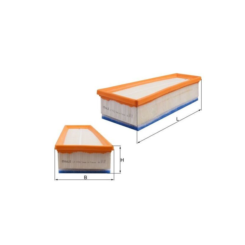 KNECHT Luftfilter LX 4942 - LX4942 für 1770940000