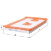 KNECHT Luftfilter LX 3525 - LX3525 für 04E129611AK
