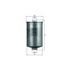 KNECHT Kraftstofffilter KL 30 - KL30 für 81113511