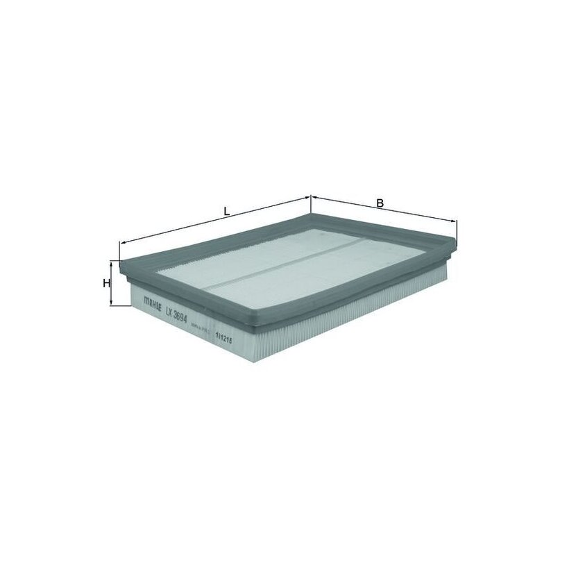 KNECHT Luftfilter LX 3694 - LX3694 für 281102G100