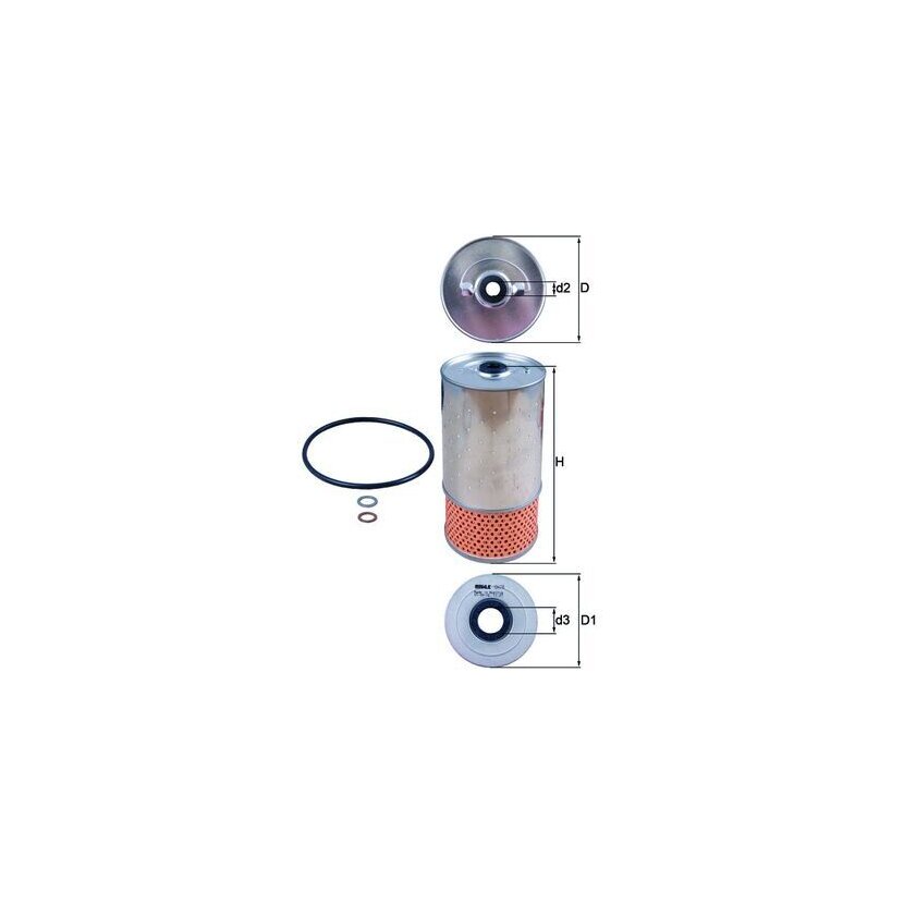 KNECHT Ölfilter OX 78D - OX78D für 5002704