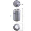 KNECHT Kraftstofffilter KL 476D - KL476D für 7M0127401A